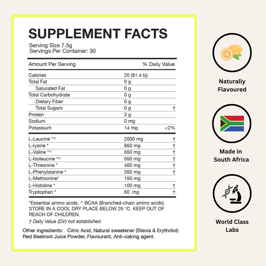 Bare Aminos - 30 Serving Tubs